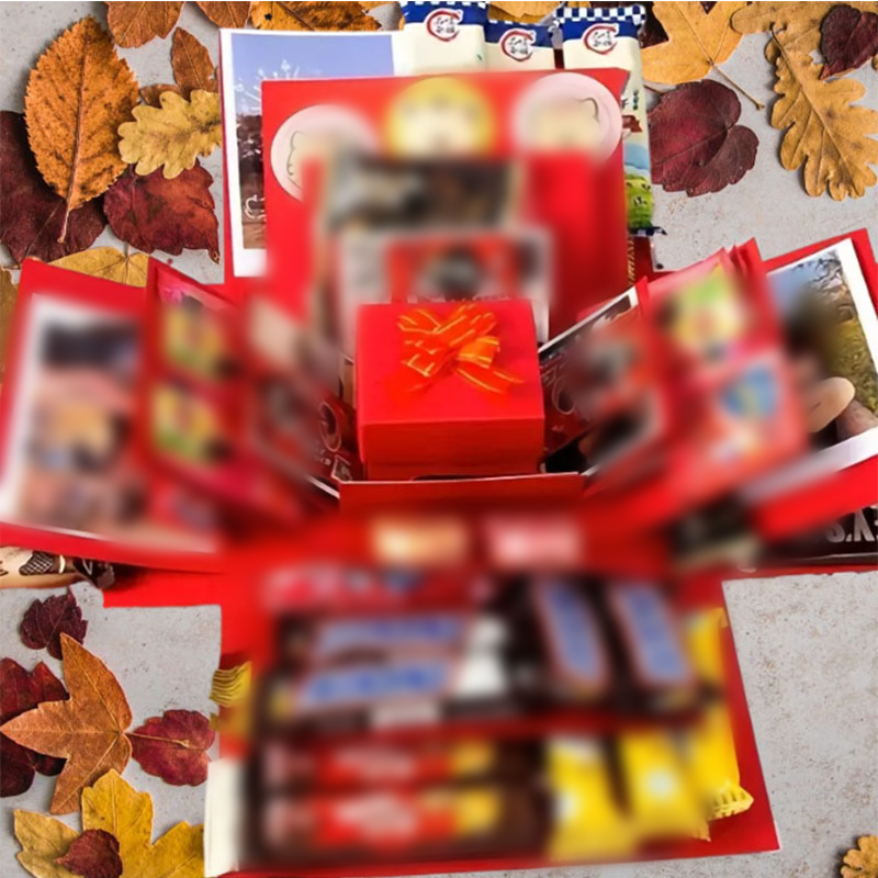 ⏰Weihnachts-Limited Sale 70% RABATT!! 🎄50K VERKAUFT! 🎁✨Überraschungs-Explosions-Geschenkbox-Kit