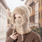 ⌛ Nur noch 3 Tage – 50 % auf alles! ⏰ 3-in-1-Winter-Sturmhaube für Damen