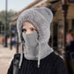 ⌛ Nur noch 3 Tage – 50 % auf alles! ⏰ 3-in-1-Winter-Sturmhaube für Damen