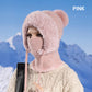 ⌛ Nur noch 3 Tage – 50 % auf alles! ⏰ 3-in-1-Winter-Sturmhaube für Damen