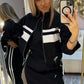 ❄️LETZTER TAG – 60 % RABATT 💖 Damen-Set aus Stehkragenjacke und Kleid