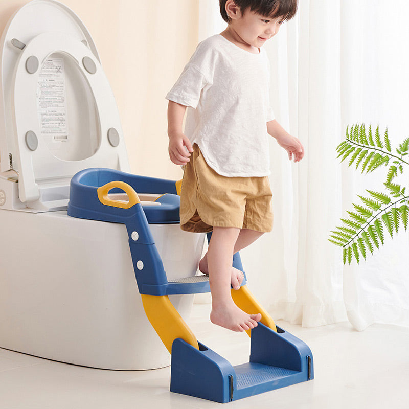 🚽50 % RABATT⏰ Kinder‑Toilettensitz mit Treppe, PU‑gepolstert & höhenverstellbar – sicher & bequem fürs Töpfchentraining