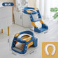 🚽50 % RABATT⏰ Kinder‑Toilettensitz mit Treppe, PU‑gepolstert & höhenverstellbar – sicher & bequem fürs Töpfchentraining