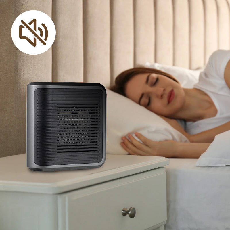 800-W-Wandheizgerät mit einstellbarem Thermostat und Zeitschaltuhr