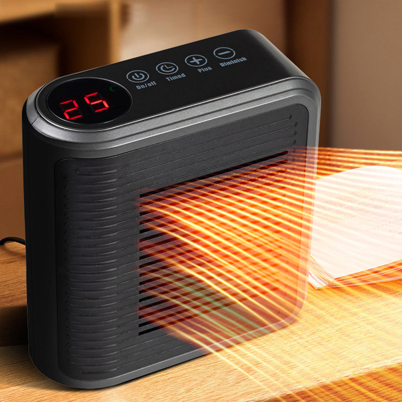 800-W-Wandheizgerät mit einstellbarem Thermostat und Zeitschaltuhr