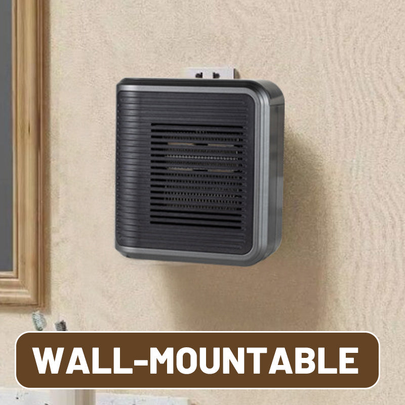 800-W-Wandheizgerät mit einstellbarem Thermostat und Zeitschaltuhr