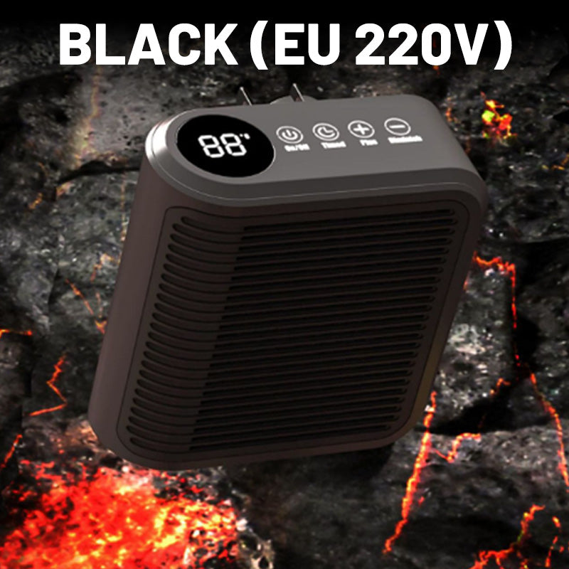 800-W-Wandheizgerät mit einstellbarem Thermostat und Zeitschaltuhr