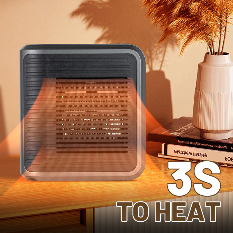 800-W-Wandheizgerät mit einstellbarem Thermostat und Zeitschaltuhr