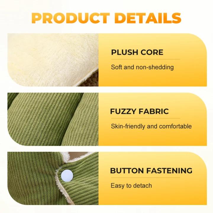 ✨Wärme, gemütliche und bequeme Plüsch-Haustierhöhle