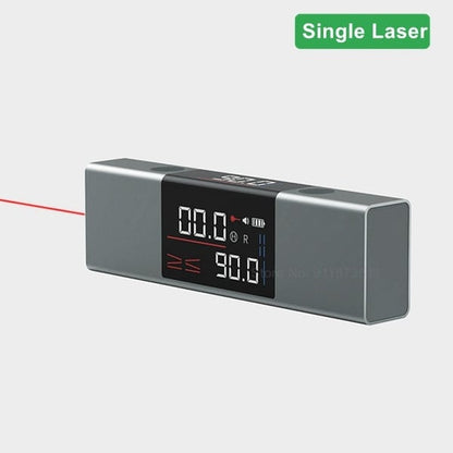 🔥Praktische Werkzeuge🎉 2-in-1-Laserwinkellineal-Winkelmesser