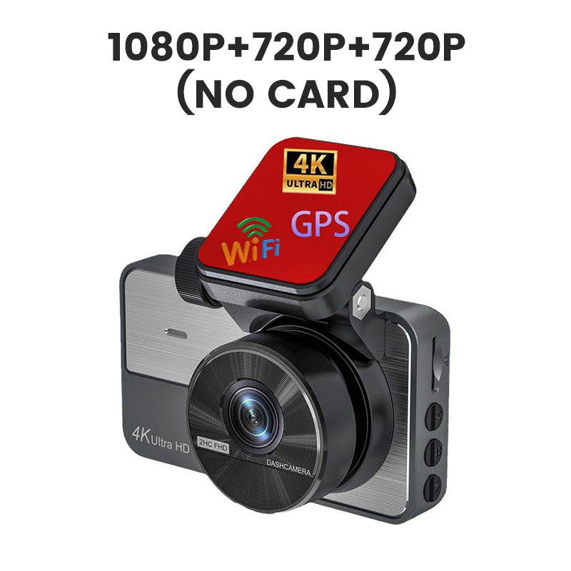 🔥Black-Friday-Mega-Angebot – 50 % Rabatt!🔥4K Ultra HD Dashcam mit Nachtsicht & WLAN - Loop-Aufnahme und Parkmodus