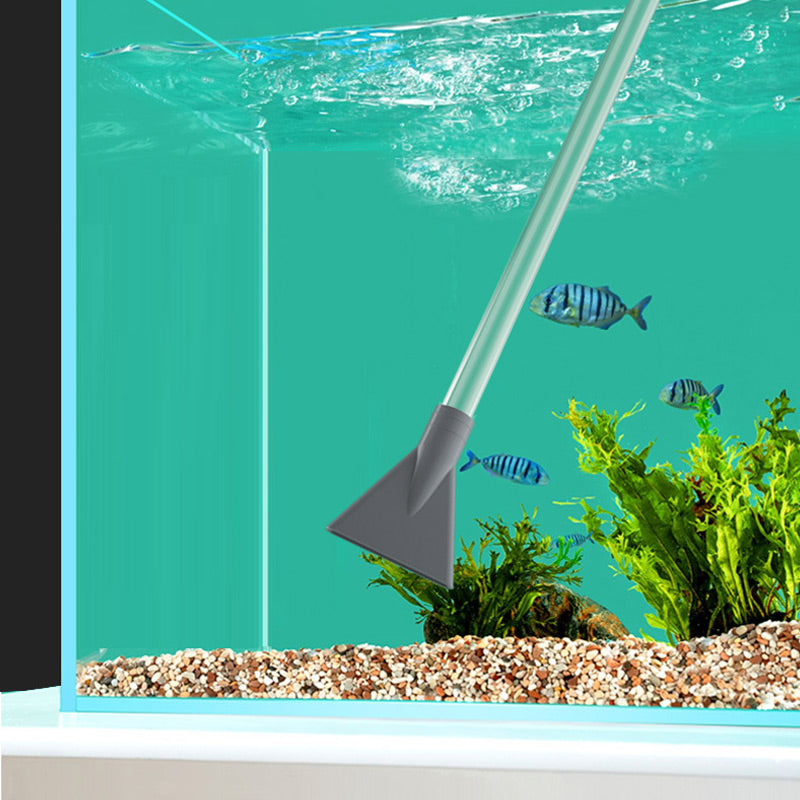 Siphon-Bodenreiniger für Aquarien