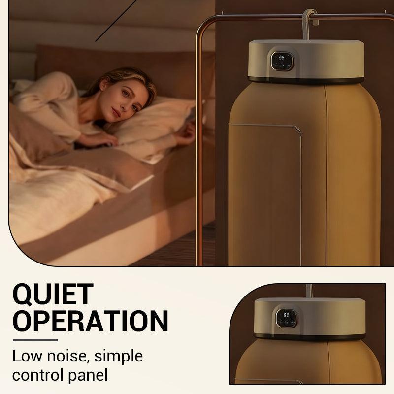 🔥LETZTER TAG DES 49 %-RABATT-SALES🔥 Tragbarer, faltbarer Mini-Trockner