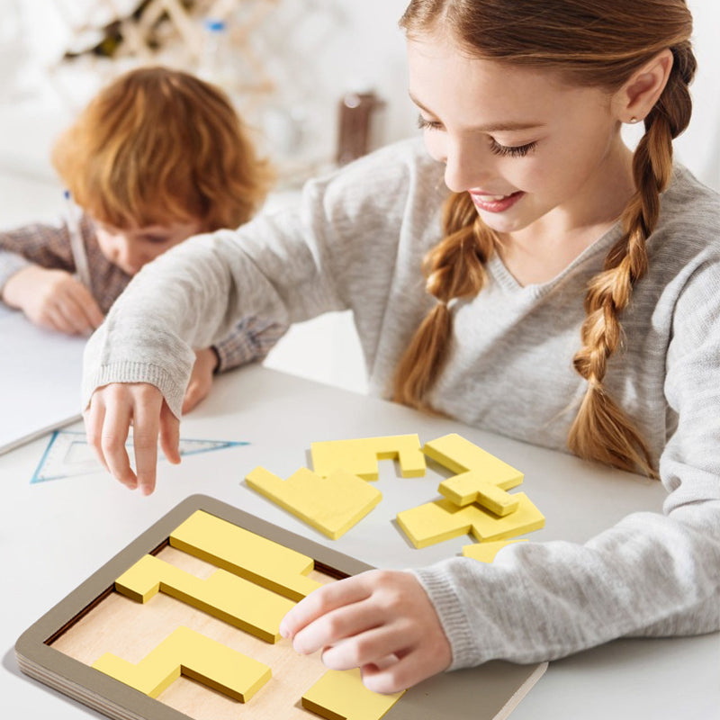 🔥Solange der Vorrat reicht 40 % Rabatt!🎉Holz-Tangram-Brettspiel