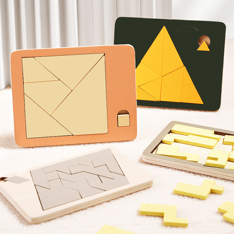 🔥Solange der Vorrat reicht 40 % Rabatt!🎉Holz-Tangram-Brettspiel