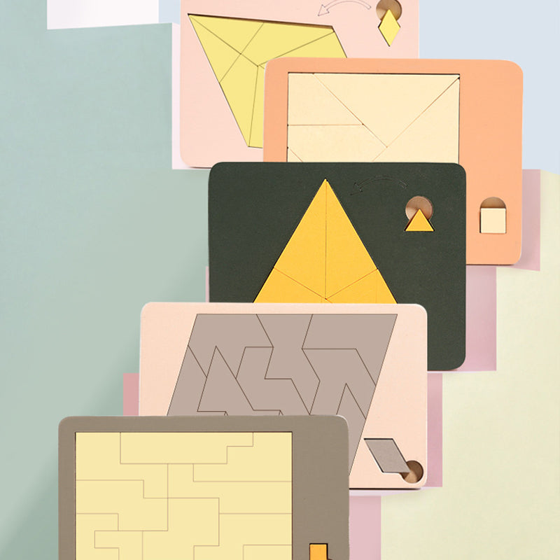 🔥Solange der Vorrat reicht 40 % Rabatt!🎉Holz-Tangram-Brettspiel