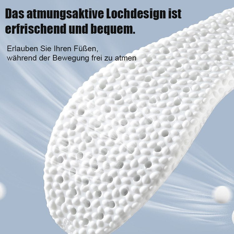 Atmungsaktive und schweißabsorbierende Sporteinlagen