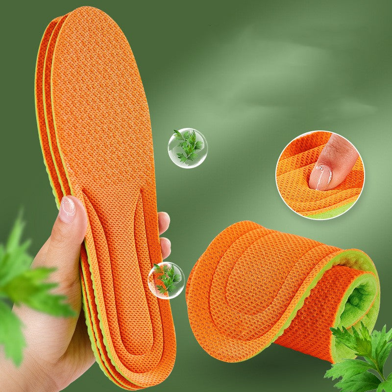 Atmungsaktive und schweißabsorbierende Sporteinlagen