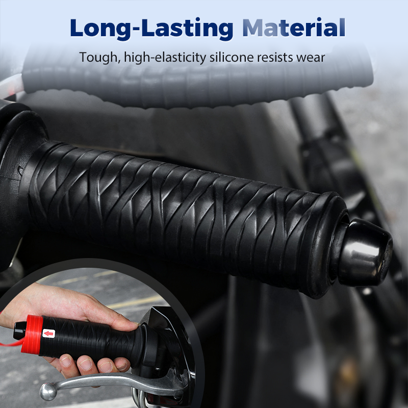 🚴 Schluss mit rutschigen Griffen! – Universelle Silikon-Griffe für Lenker & Bremshebel – mehr Grip, mehr Komfort & weniger Vibrationen – ideal für Fahrrad, E-Bike & Co. ✨