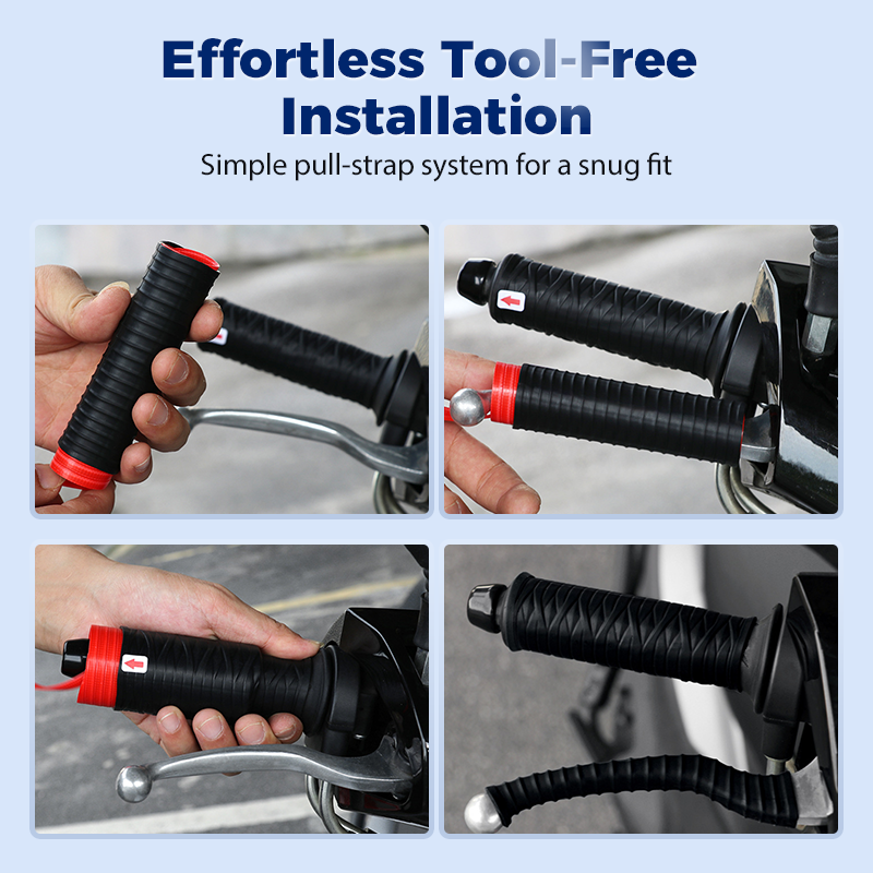 🚴 Schluss mit rutschigen Griffen! – Universelle Silikon-Griffe für Lenker & Bremshebel – mehr Grip, mehr Komfort & weniger Vibrationen – ideal für Fahrrad, E-Bike & Co. ✨