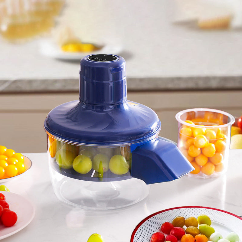🥔 50% RABATT! 🔪 Automatischer elektrischer Schäler – Kabellos & multifunktional – Schält Obst, Gemüse & Knoblauch – ideal für Kartoffeln, Äpfel & Trauben – sicher, schnell & mühelos 🍎✨