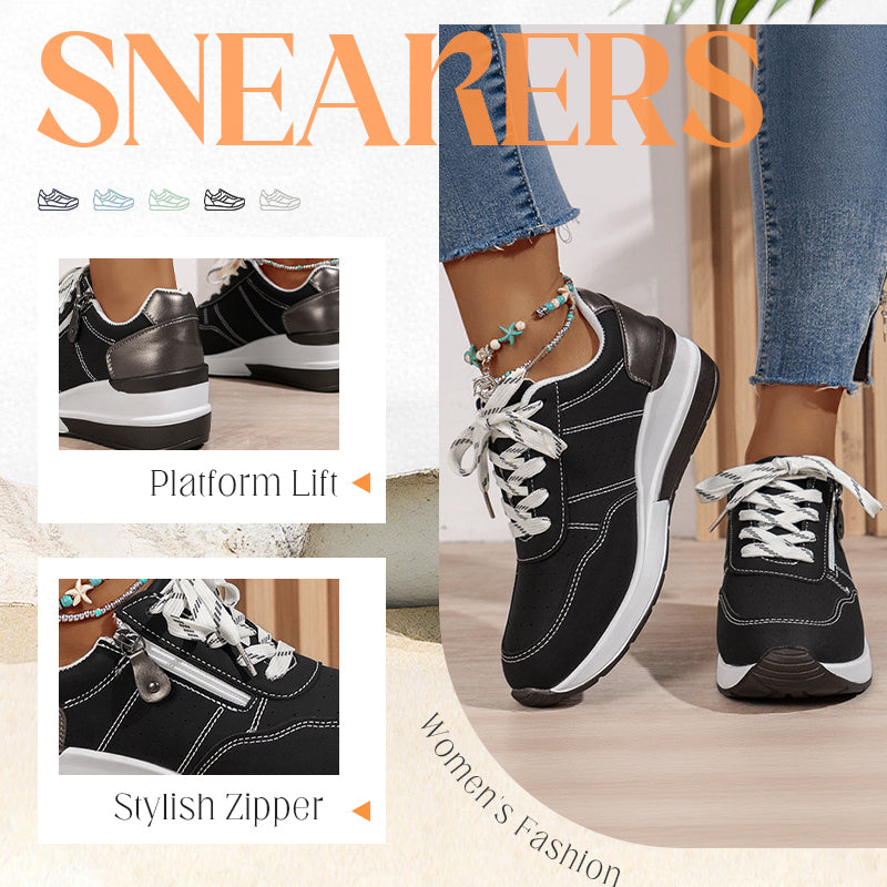 Lässige Plateau-Sneaker für Damen
