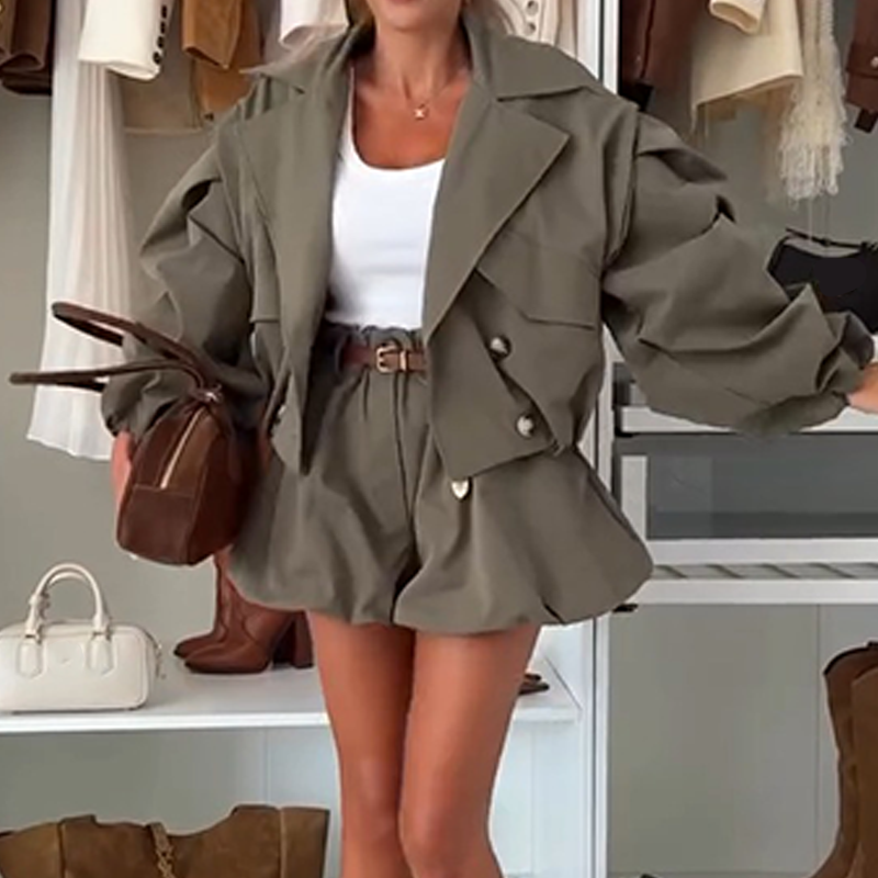 💖 💖Zeitlich begrenztes Angebot – 50 % Rabatt💥💥Lässiger stylischer Damen-Zweiteiler