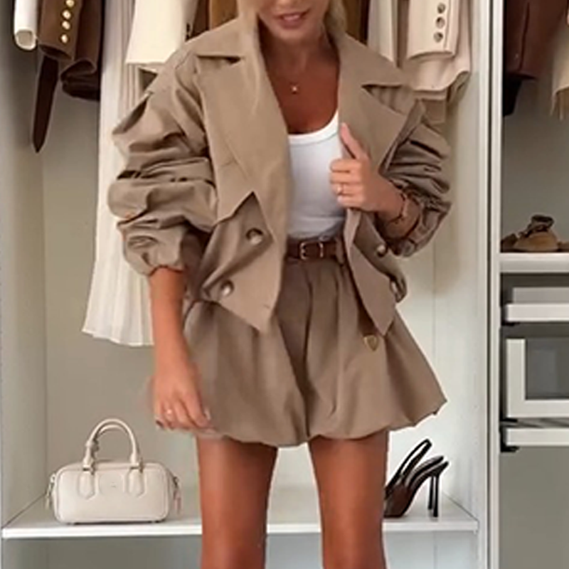 💖 💖Zeitlich begrenztes Angebot – 50 % Rabatt💥💥Lässiger stylischer Damen-Zweiteiler