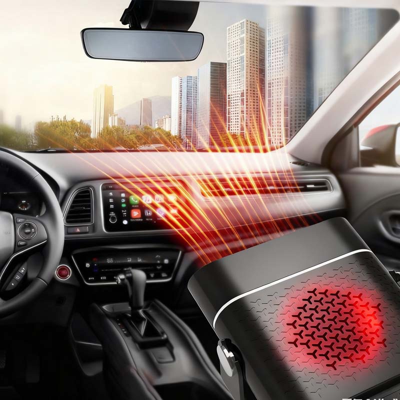 🔥🔥2-in-1 tragbare Autheizung mit 360°-Drehung