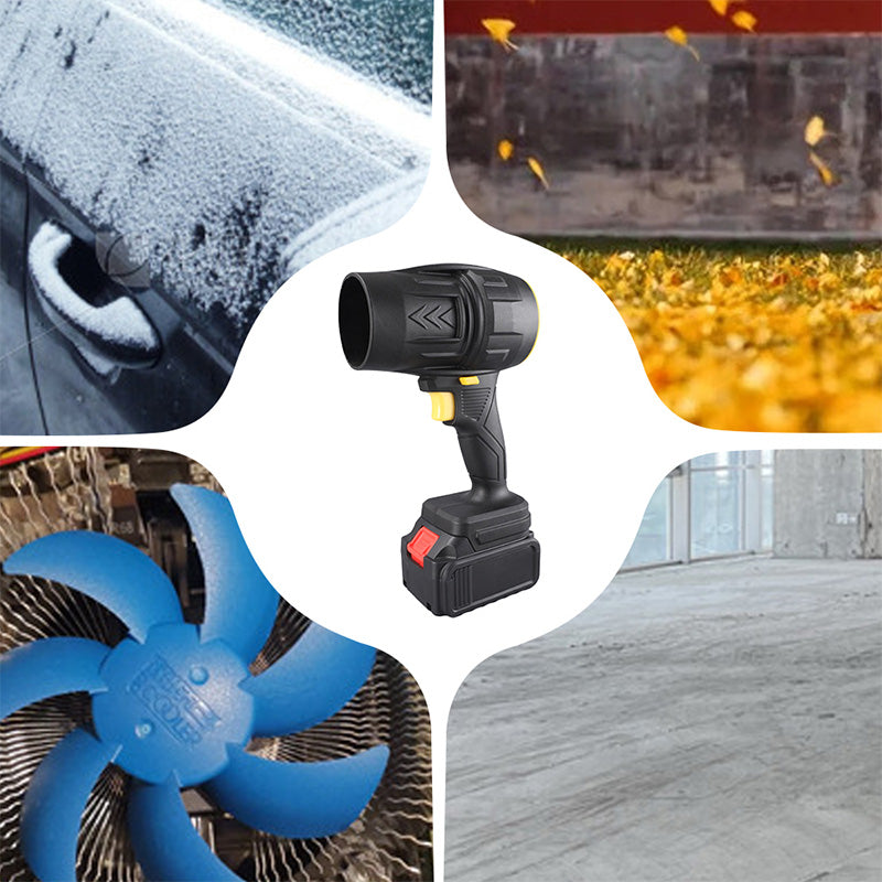 🔈🔈54% Rabatt🔥Kabelloser, tragbarer, turbogeladener und wiederaufladbarer Hochleistungsventilator🍂