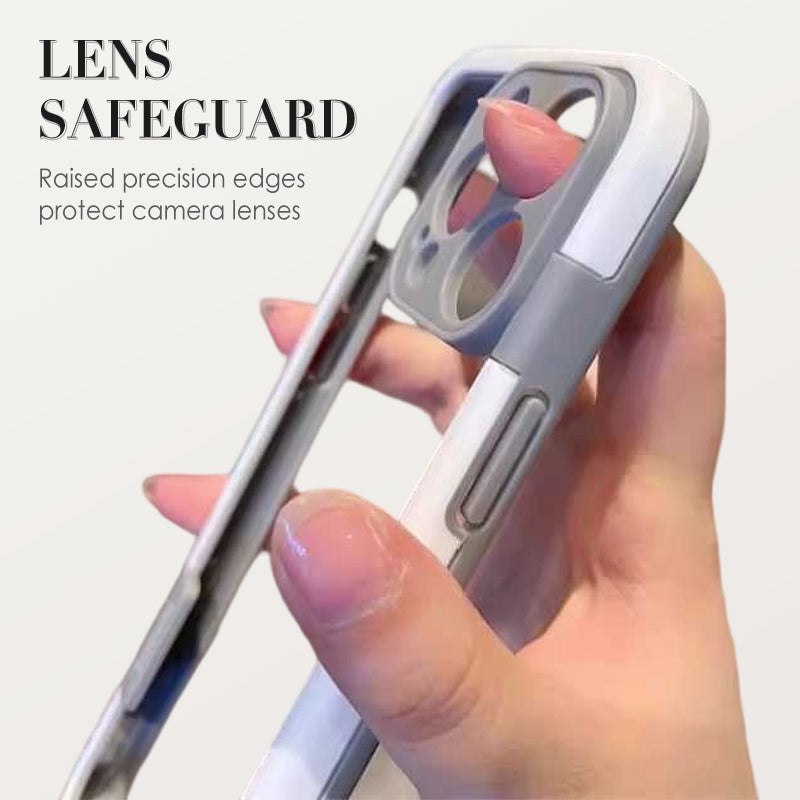 🔥Solange der Vorrat reicht 40 % Rabatt!🎉Farbblock-iPhone-Hülle mit Wärmeableitung und Stoßfestigkeit