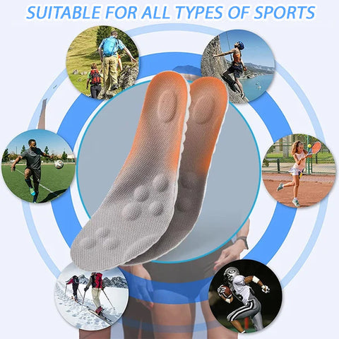 4D-Cloud-Technologie-Einlegesohle - Superweich!