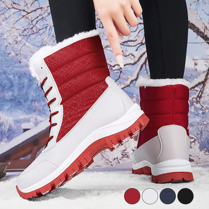 👢 JETZT 49% RABATT! ⏰ Wasserdichte Damen-Winterstiefel – wärmeisolierend und rutschfest, perfekt für Schnee und Kälte ❄️✨