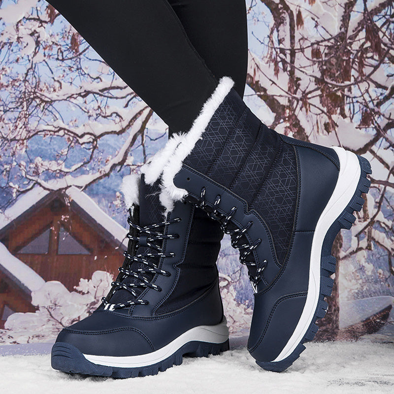 👢 JETZT 49% RABATT! ⏰ Wasserdichte Damen-Winterstiefel – wärmeisolierend und rutschfest, perfekt für Schnee und Kälte ❄️✨