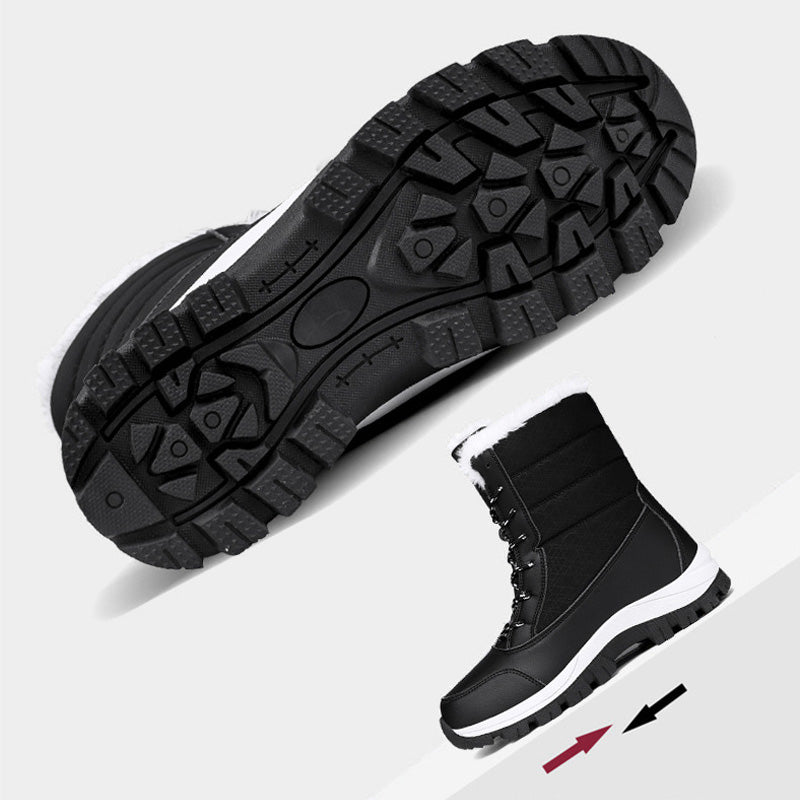 👢 JETZT 49% RABATT! ⏰ Wasserdichte Damen-Winterstiefel – wärmeisolierend und rutschfest, perfekt für Schnee und Kälte ❄️✨