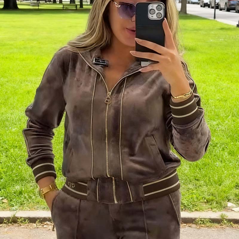 ✨ 2-teiliges Trainingsanzug-Set für Damen – Schicker Komfort für jede Gelegenheit! 💃