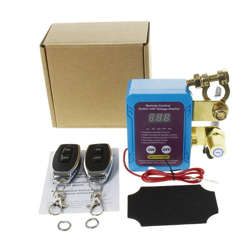 Batterie-Trennschalter mit Fernbedienung für Autos
