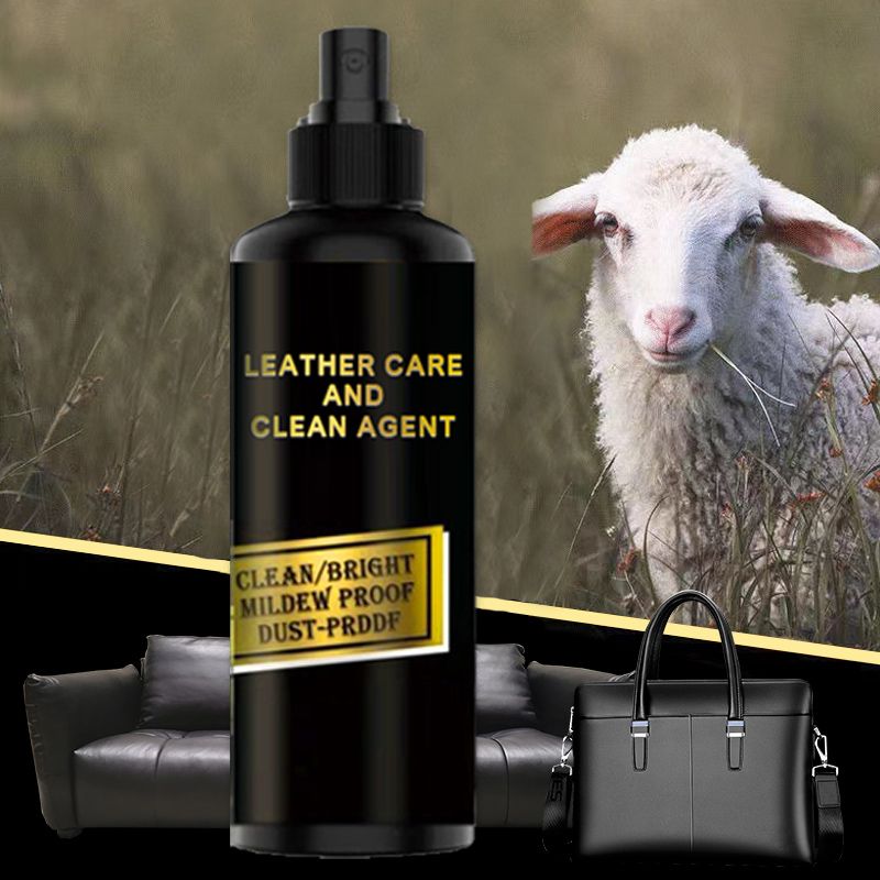 🧴💦+🧥=✨😎DunkelgrauPflege- und Reinigungsmittel für Lederjacken