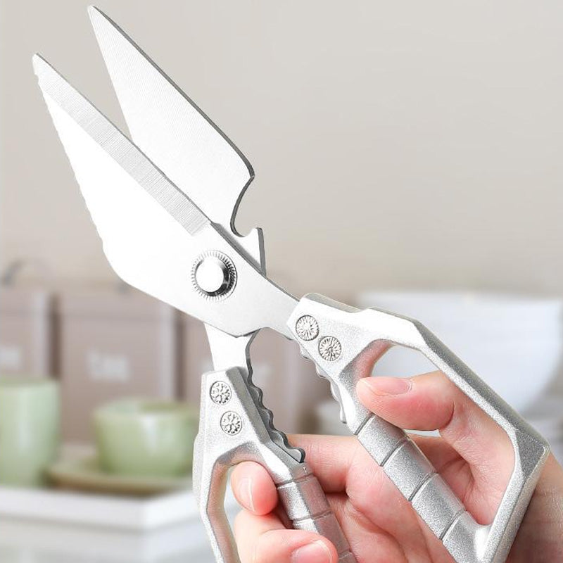 ✂️60% RABATT! ✨ MULTIFUNKTIONSCHEERE - Hochleistungs-Küchen- & Geflügelschere, Rutschfester Griff, Zerkleinert Kräuter & Nüsse, Spülmaschinenfest 🍗🌿