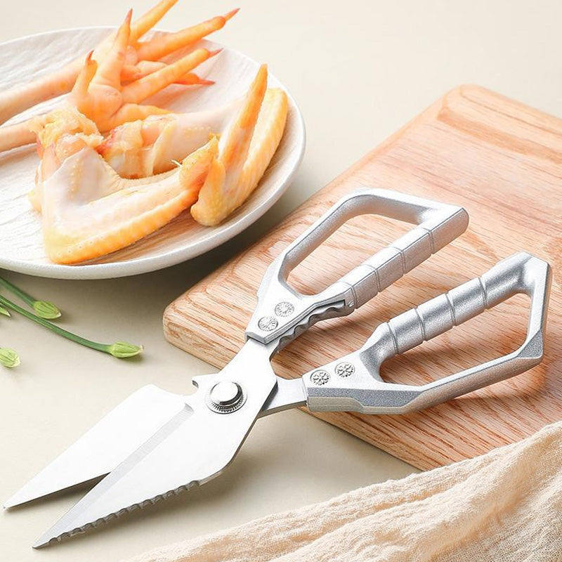 ✂️60% RABATT! ✨ MULTIFUNKTIONSCHEERE - Hochleistungs-Küchen- & Geflügelschere, Rutschfester Griff, Zerkleinert Kräuter & Nüsse, Spülmaschinenfest 🍗🌿