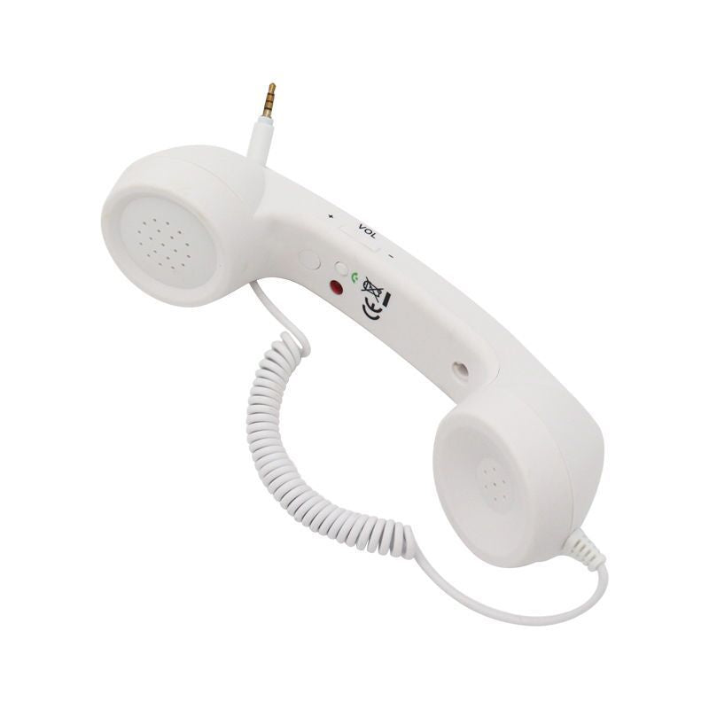 🔥Black-Friday-Mega-Angebot – 50 % Rabatt!🔥Vintage Retro Telefonhörer mit Mikrofon