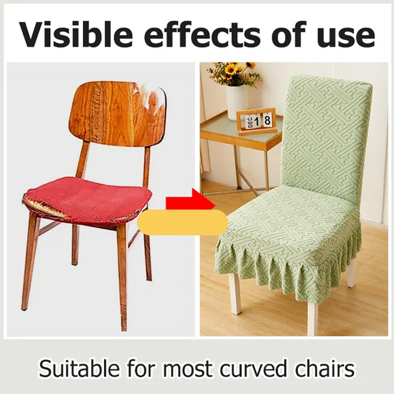 💖Black-Friday-Mega-Angebot – 50 % Rabatt!💖Stuhlbezug im neuen Stil mit Jacquard-Kissenaufsatz