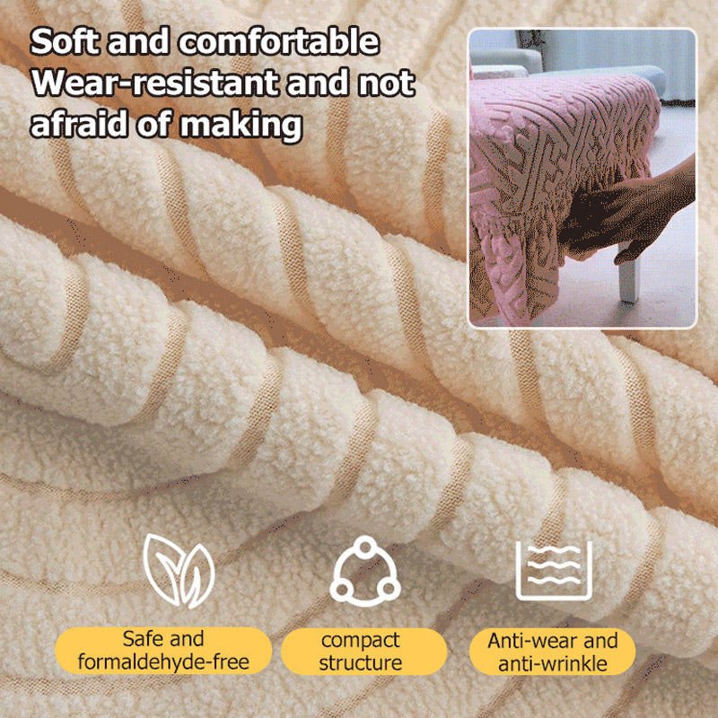 💖Black-Friday-Mega-Angebot – 50 % Rabatt!💖Stuhlbezug im neuen Stil mit Jacquard-Kissenaufsatz