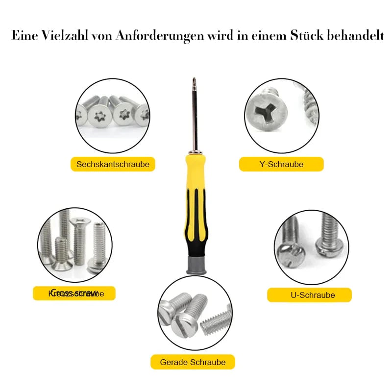 ⏳Zeitlich begrenzt 50 % Rabatt💥💥Multifunktionaler Schraubendreher-Satz