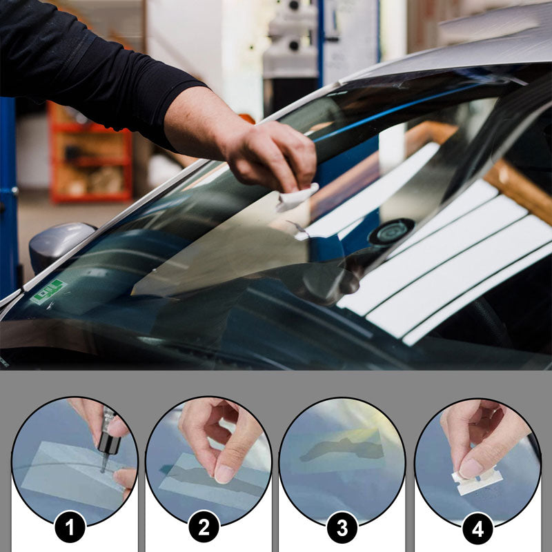 【🔥1 KAUFEN, 1 GRATIS🔥】Autoreparaturset für Windschutzscheibenrisse