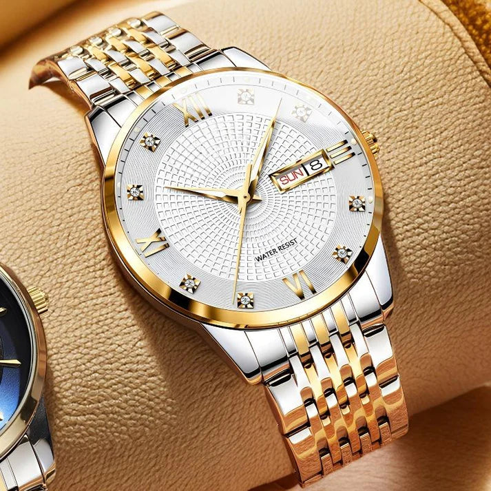 ⏳Jahresend-Premium-Verkauf: 80 % Rabatt💥Herrenuhr aus Edelstahl, wasserdicht, Business-Modell