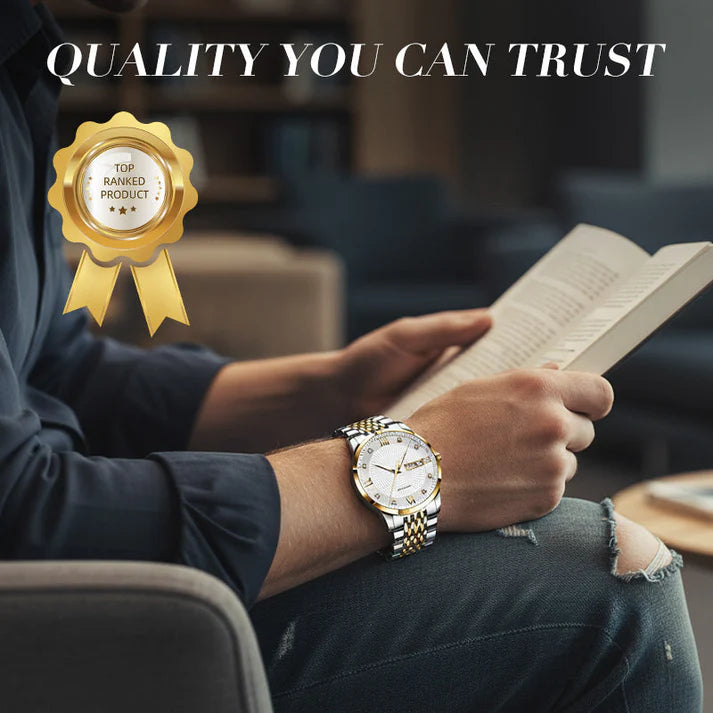 ⏳Jahresend-Premium-Verkauf: 80 % Rabatt💥Herrenuhr aus Edelstahl, wasserdicht, Business-Modell