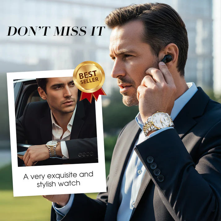 ⏳Jahresend-Premium-Verkauf: 80 % Rabatt💥Herrenuhr aus Edelstahl, wasserdicht, Business-Modell