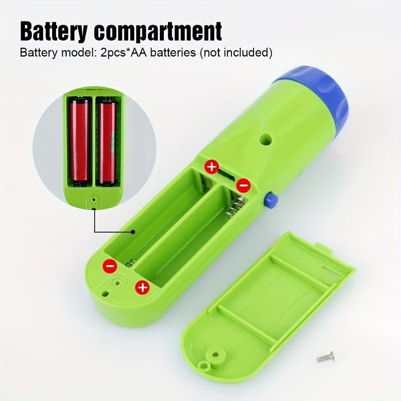 🔍 50% RABATT! 🦕 LERNPROJEKTIONSSPIELZEUG - 3 Themensets & 24 Bilder, Erzeugt 4 Farbwelten für Spielerisches Lernen 👧👦🎨