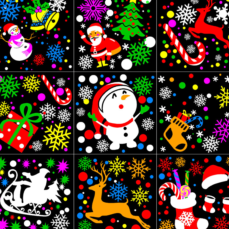 🎄 Magischer USB-LED-Projektor für Weihnachten – Über 12 festliche Muster, einfache Einrichtung (Plug & Play) für Heim- und Partydekorationen